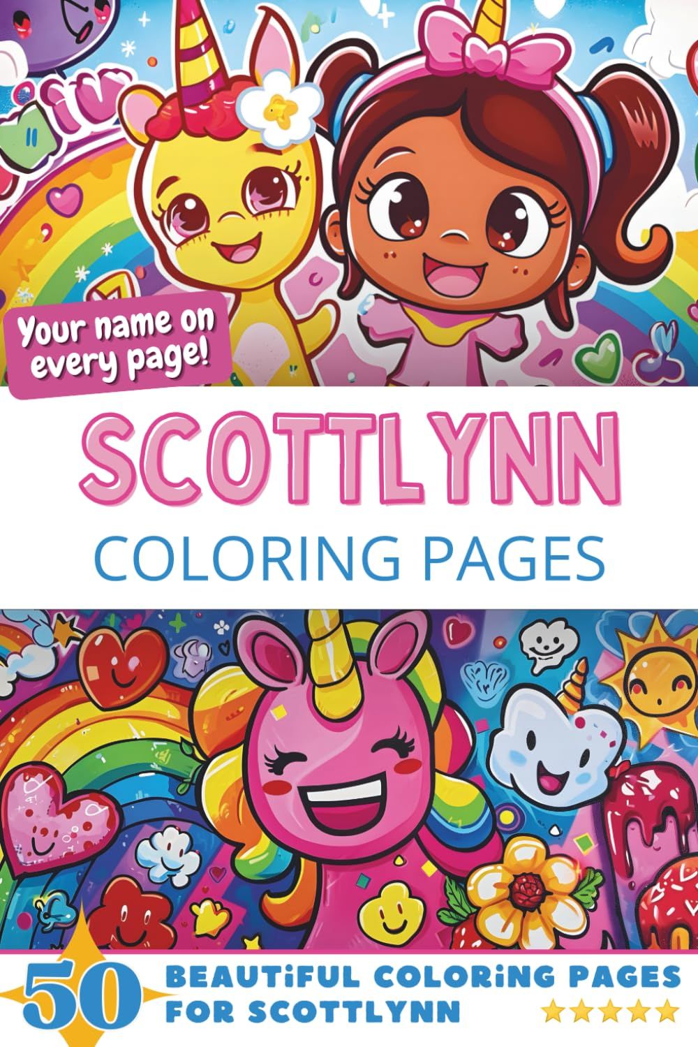 Scottlynn Coloring Book Cover
