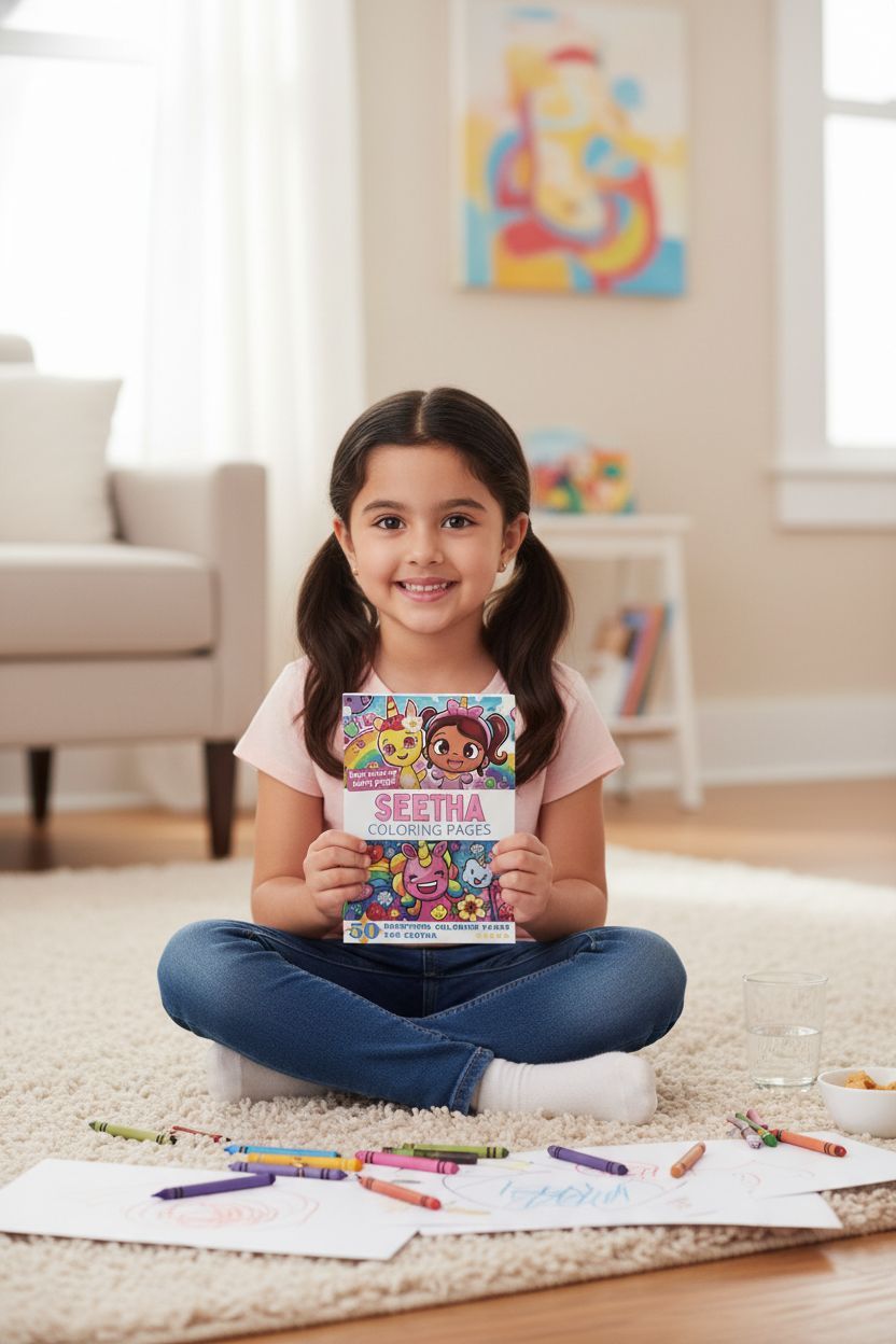 Seetha personal coloring pages