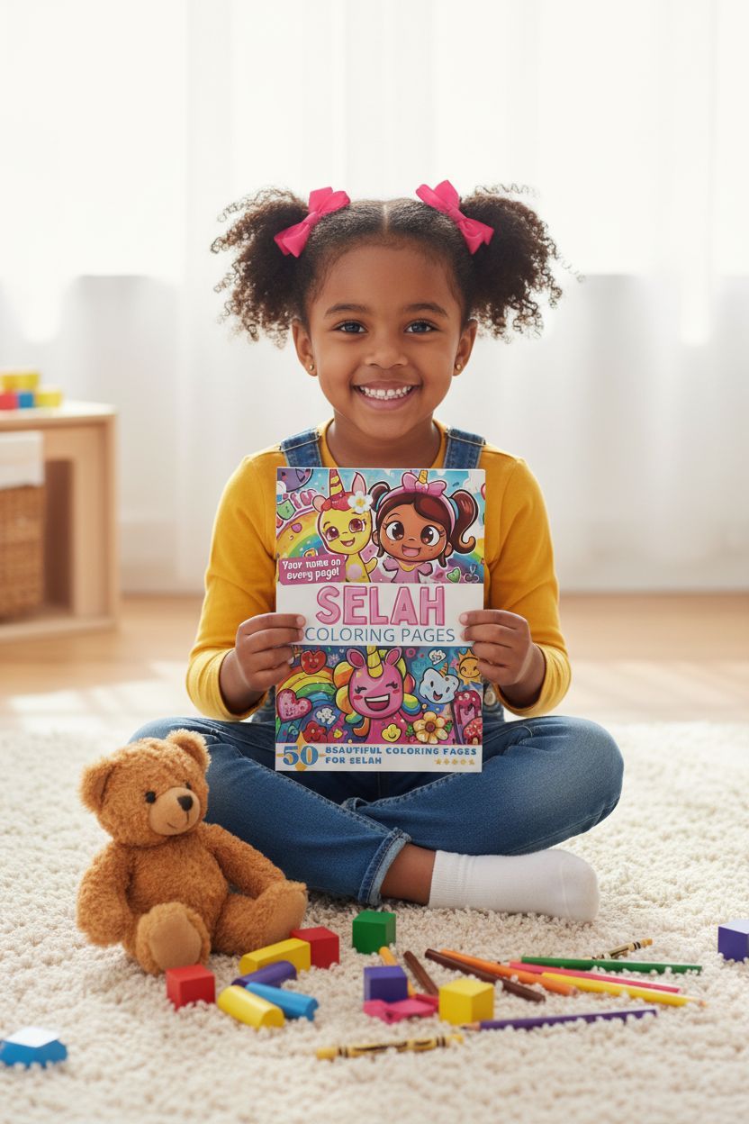 Selah personal coloring pages