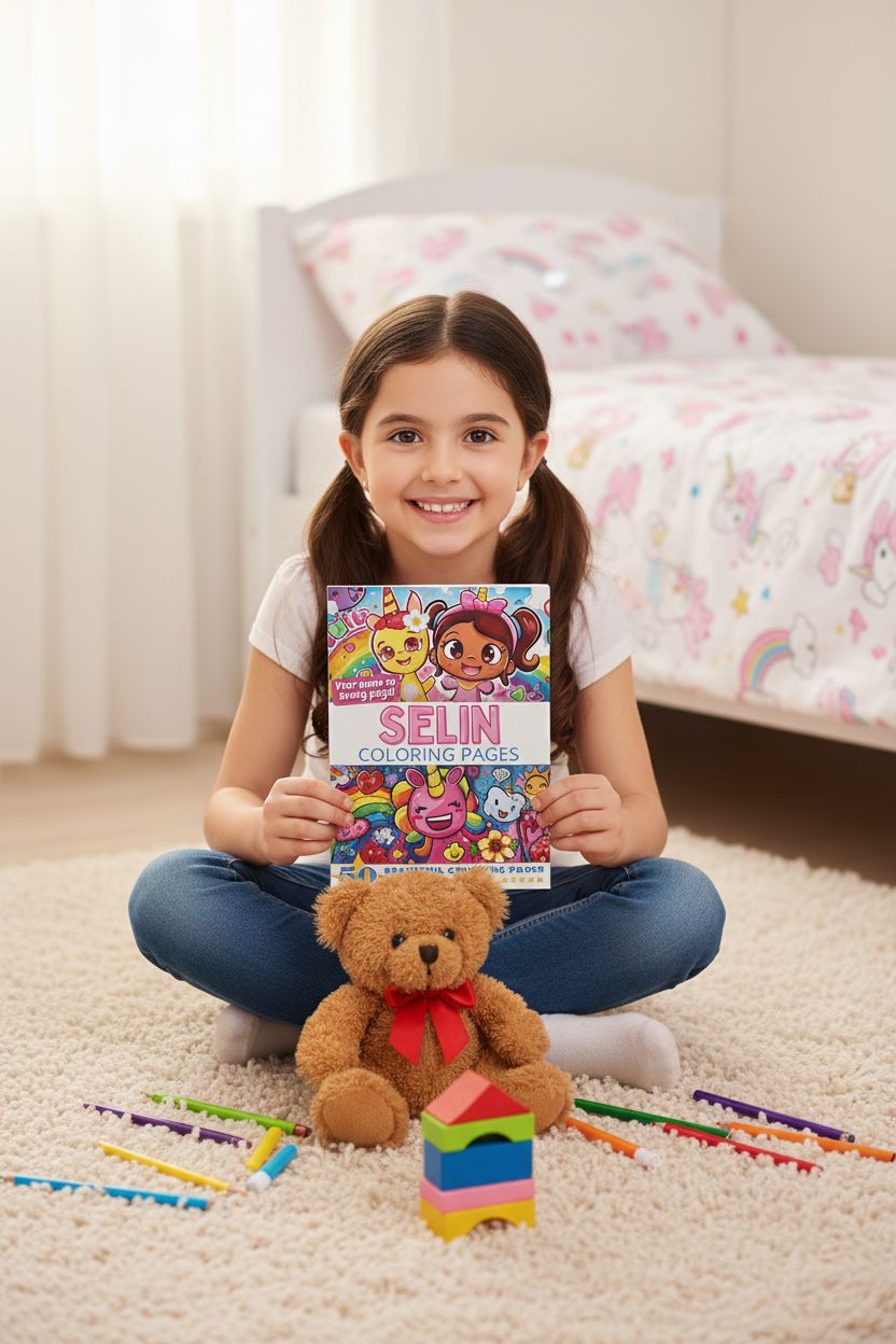 Selin personal coloring pages