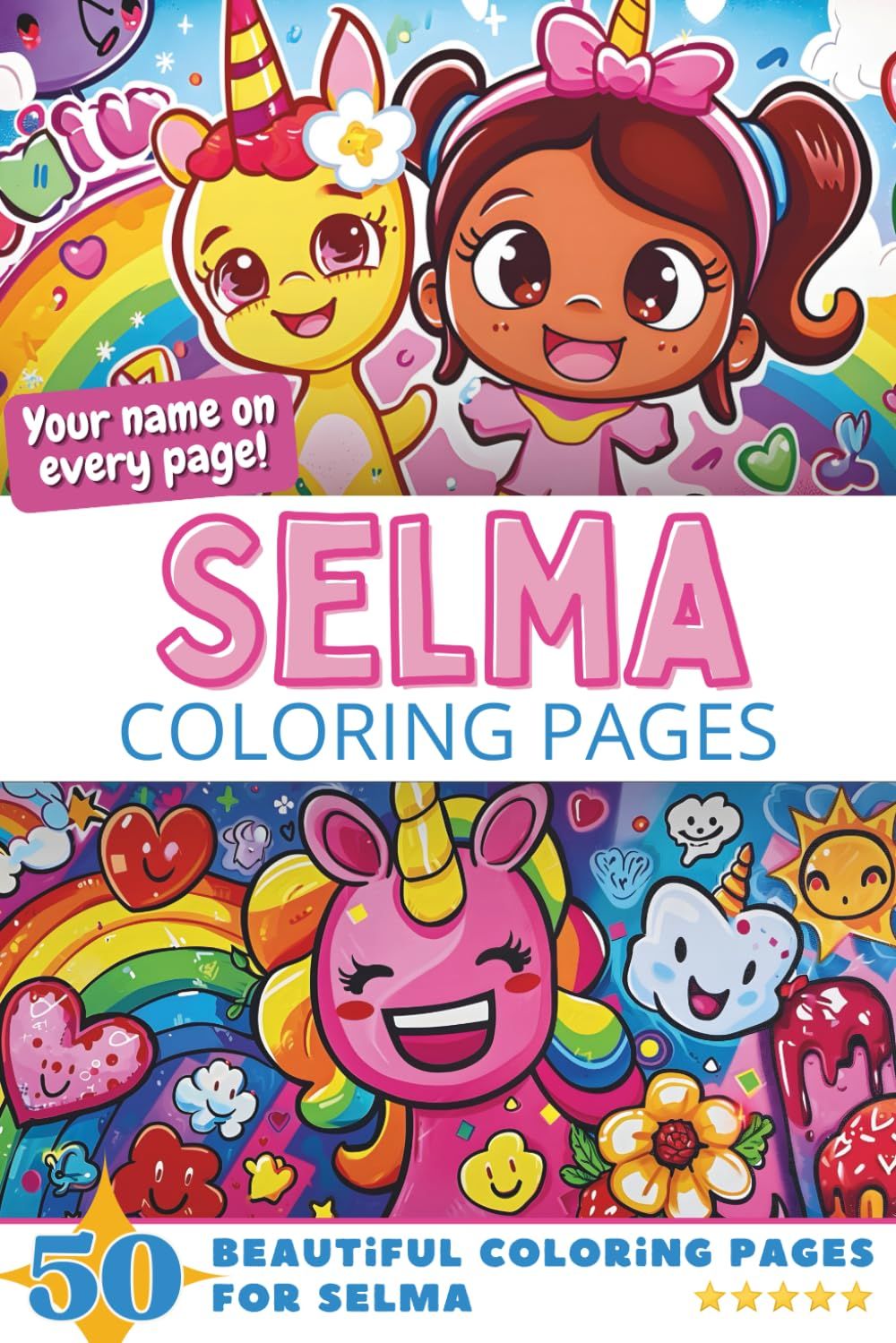 Selma Coloring Book Cover