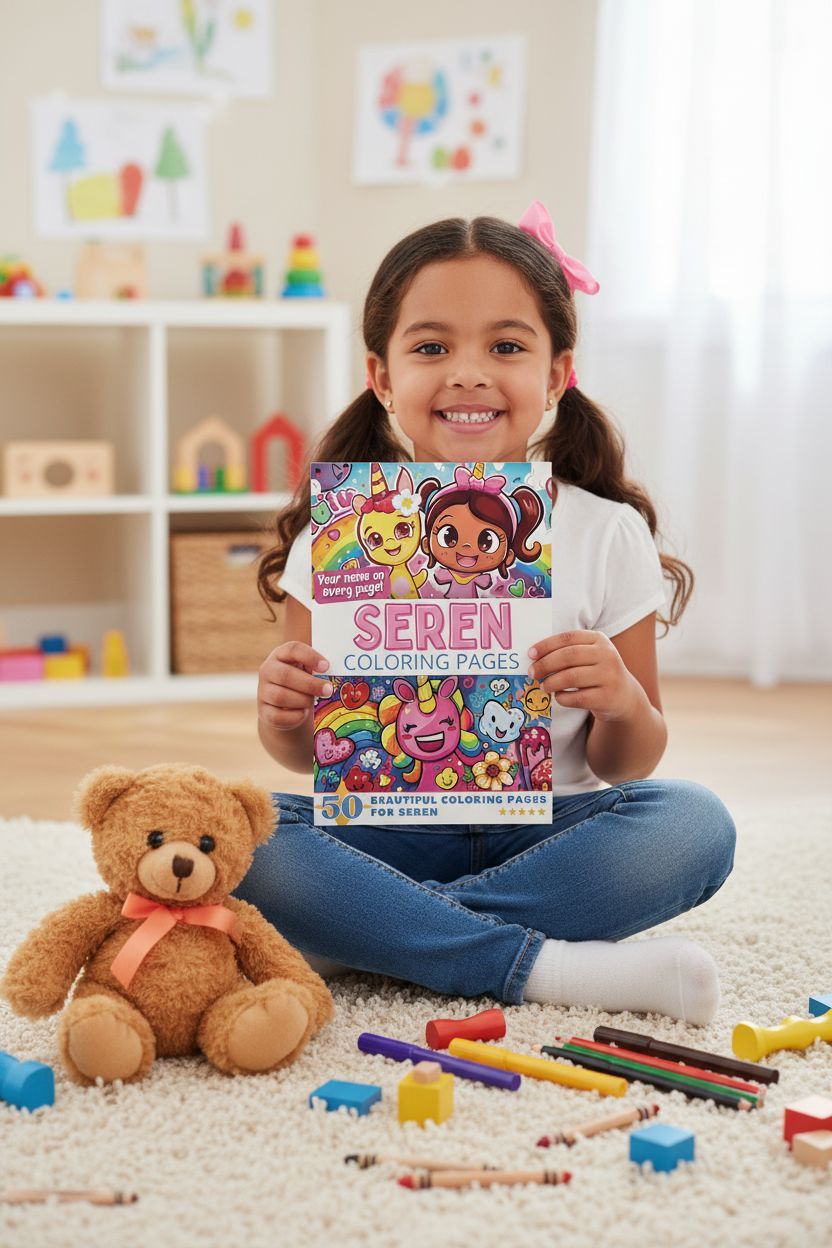 Seren personal coloring pages