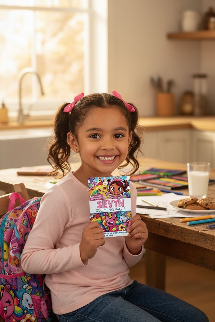 Sevyn personal coloring pages