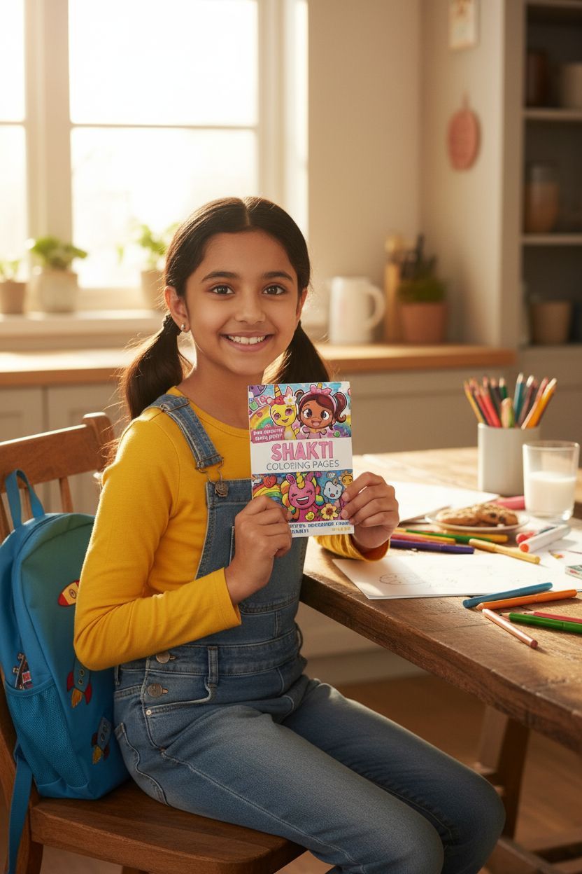 Shakti personal coloring pages