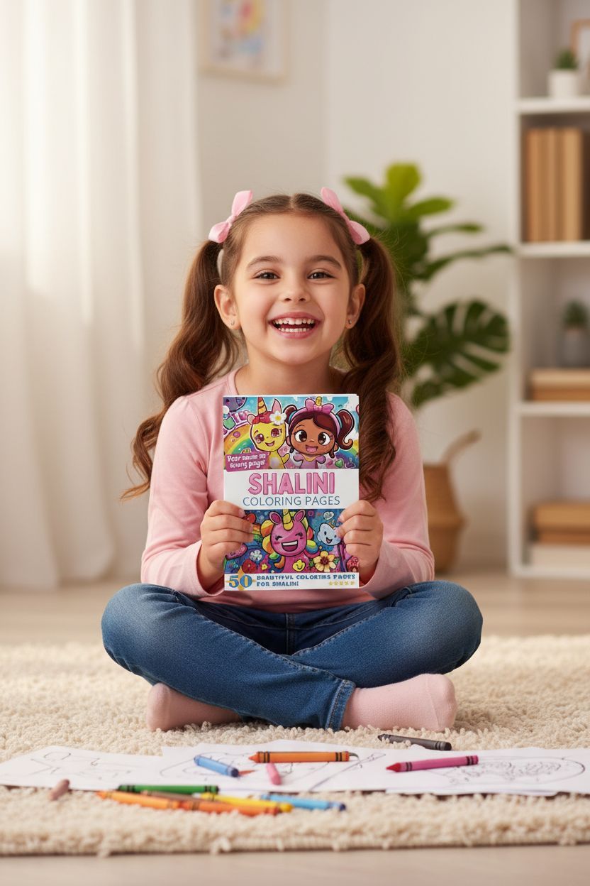 Shalini personal coloring pages