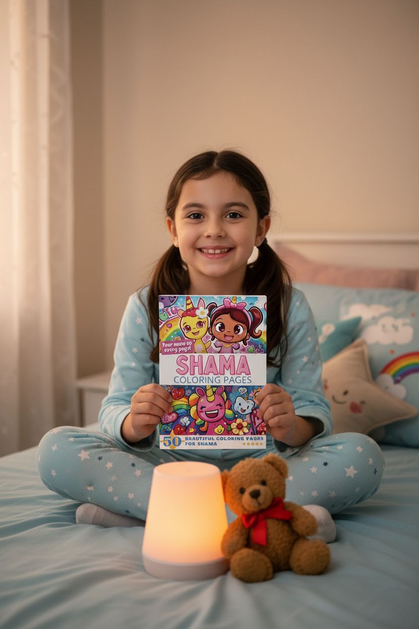 Shama personal coloring pages