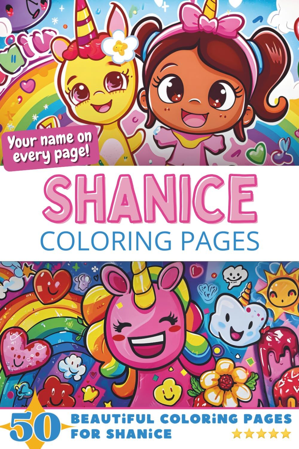 Shanice Coloring Book Cover