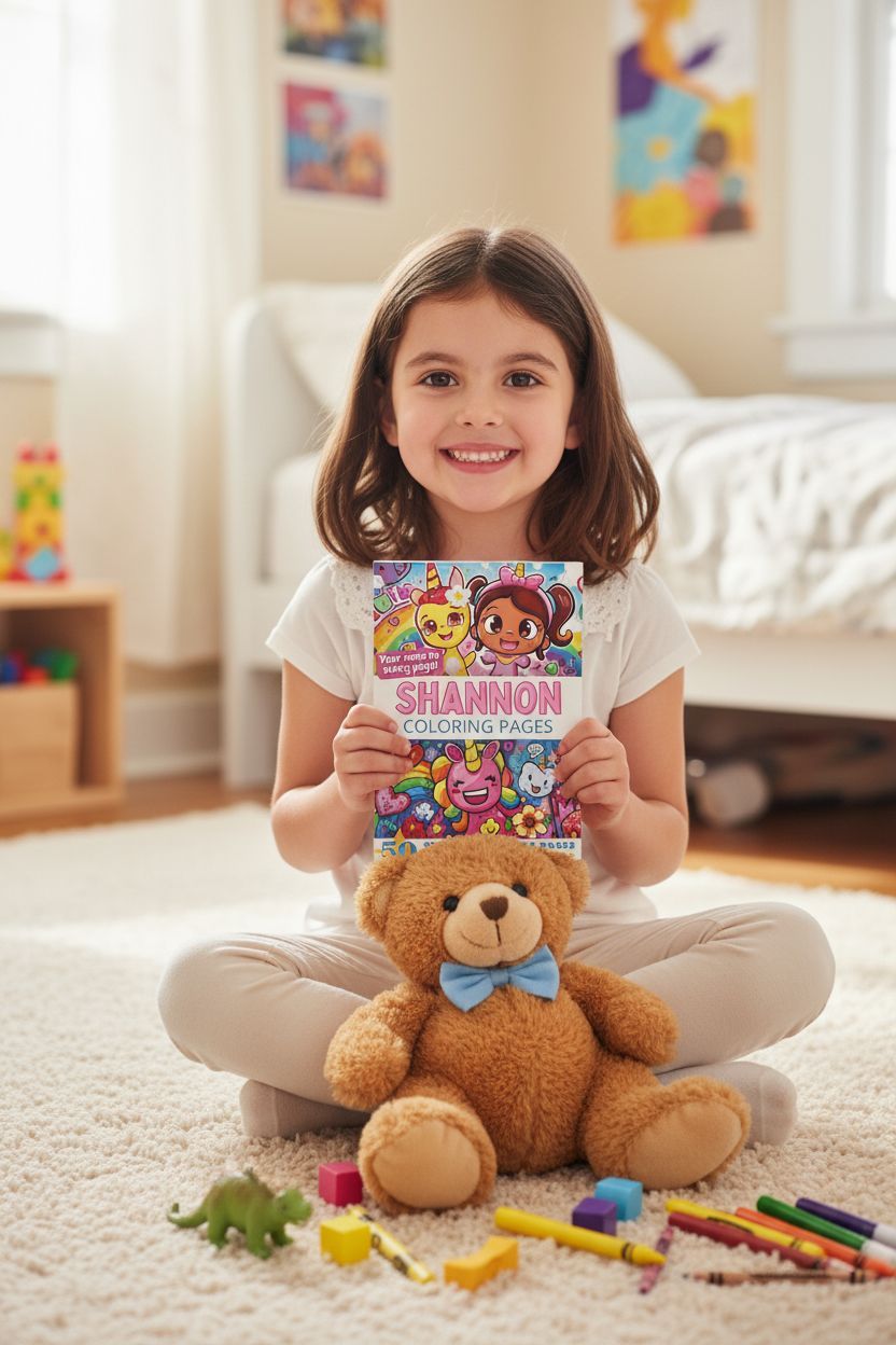 Shannon personal coloring pages