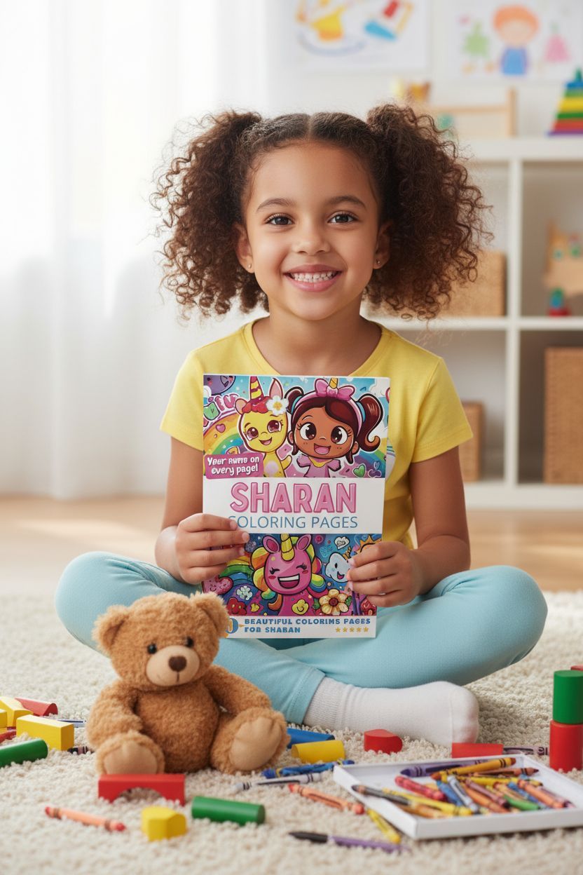 Sharan personal coloring pages