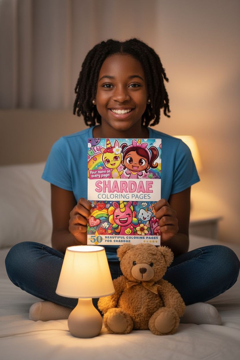 Shardae personal coloring pages