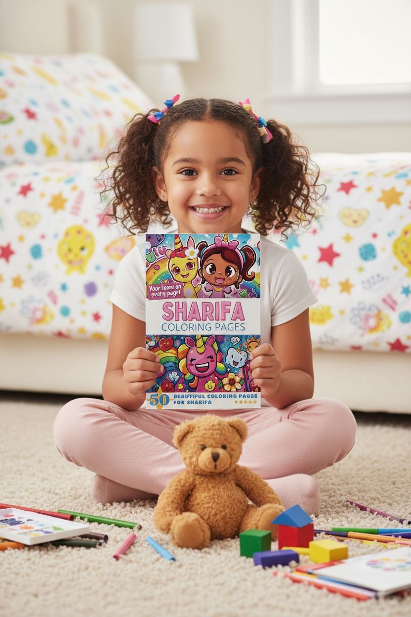 Sharifa personal coloring pages