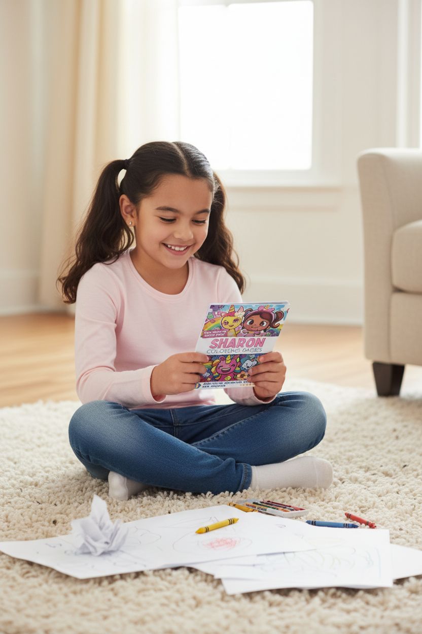 Sharon personal coloring pages