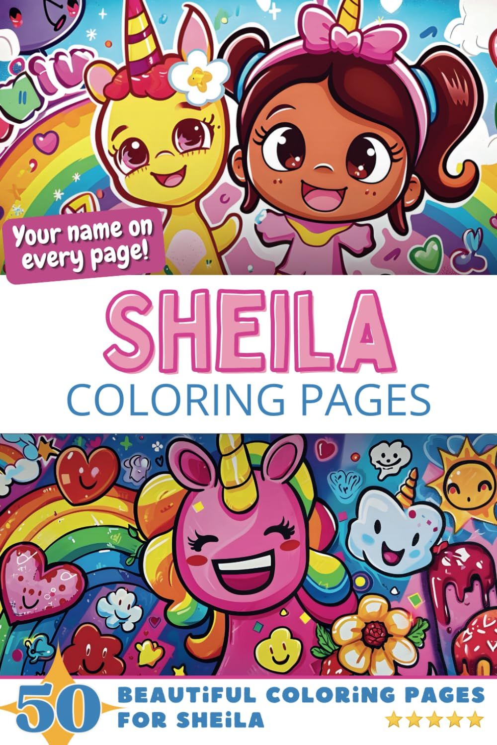 Sheila Coloring Book Cover