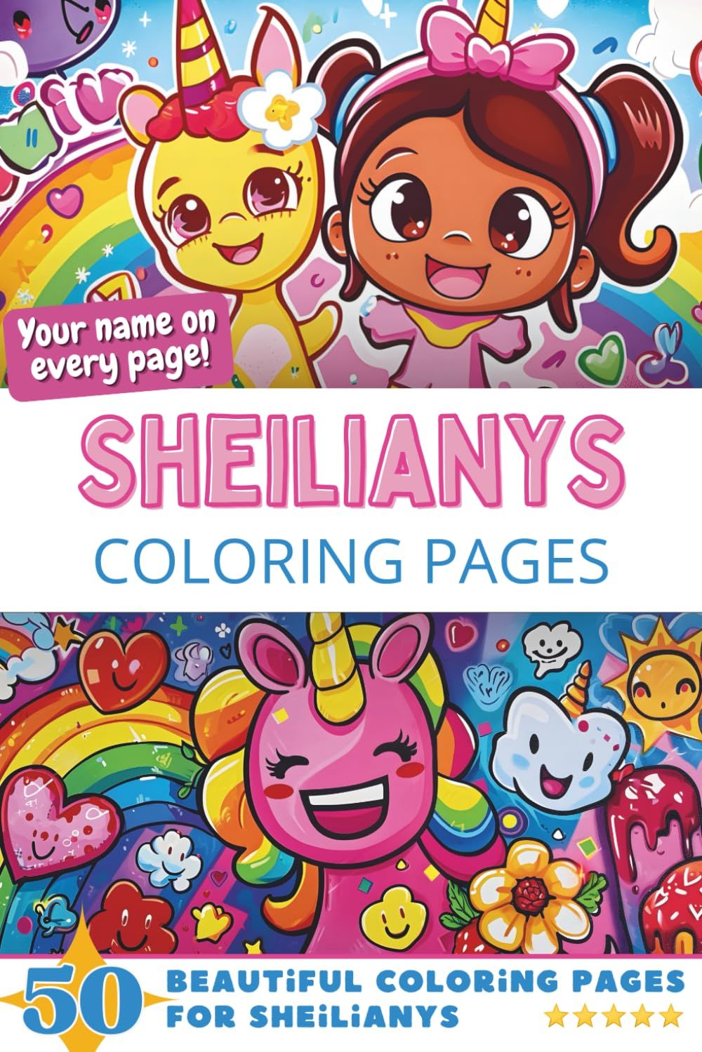 Sheilianys Coloring Book Cover