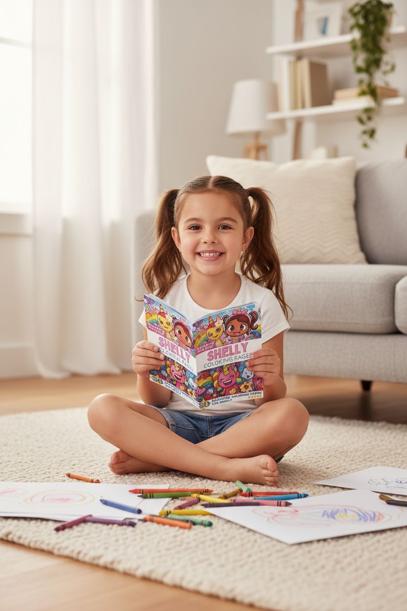 Shelly personal coloring pages