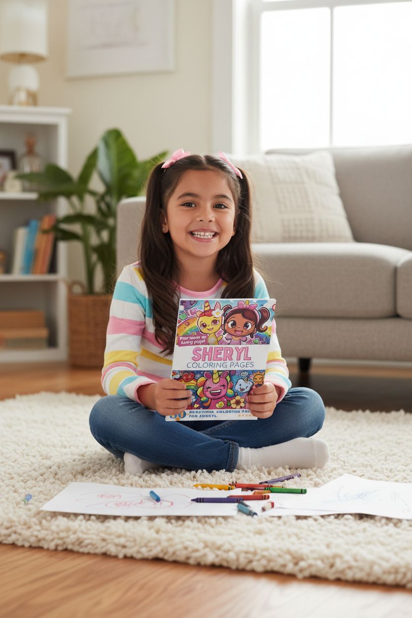 Sheryl personal coloring pages