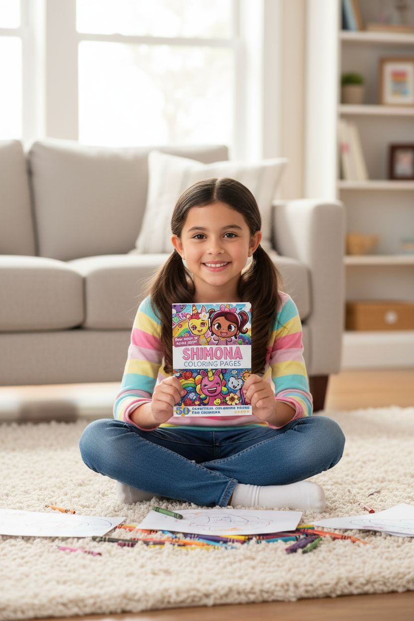 Shimona personal coloring pages