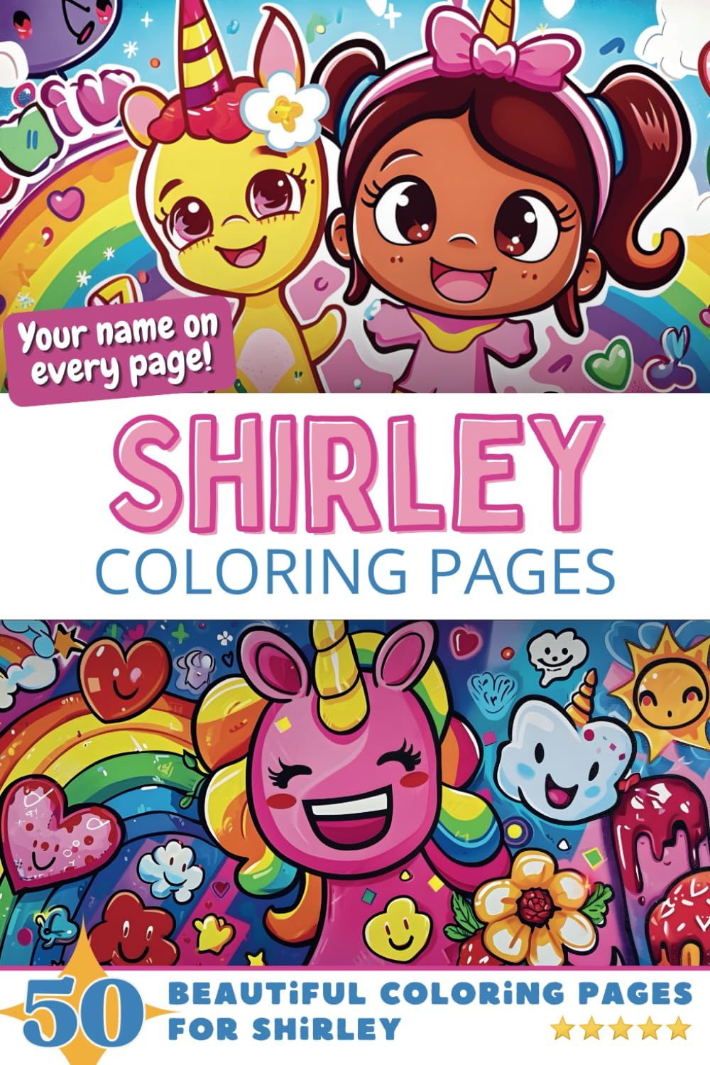 Shirley Coloring Book Cover