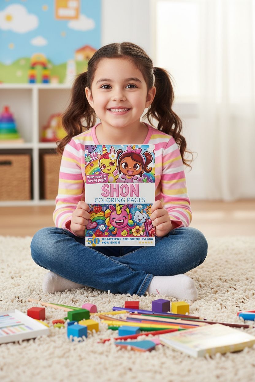 Shon personal coloring pages