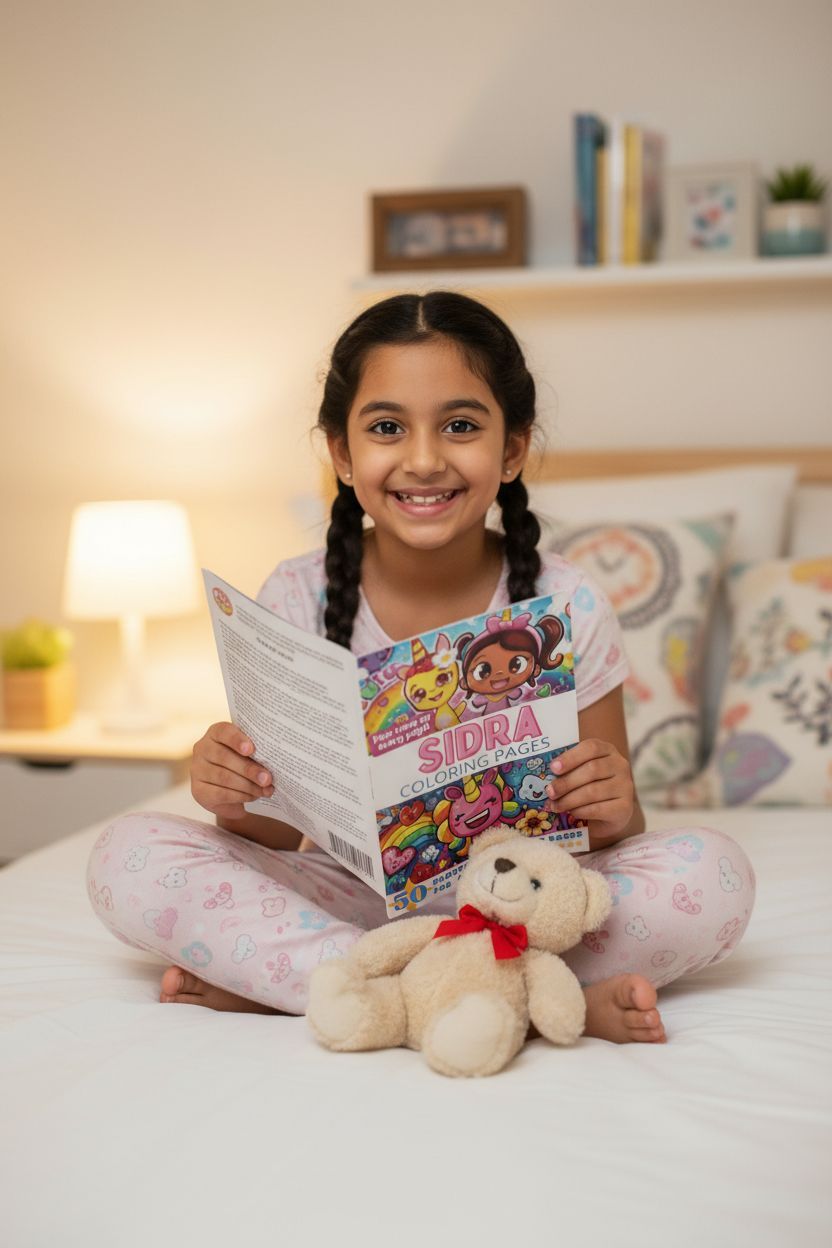 Sidra personal coloring pages