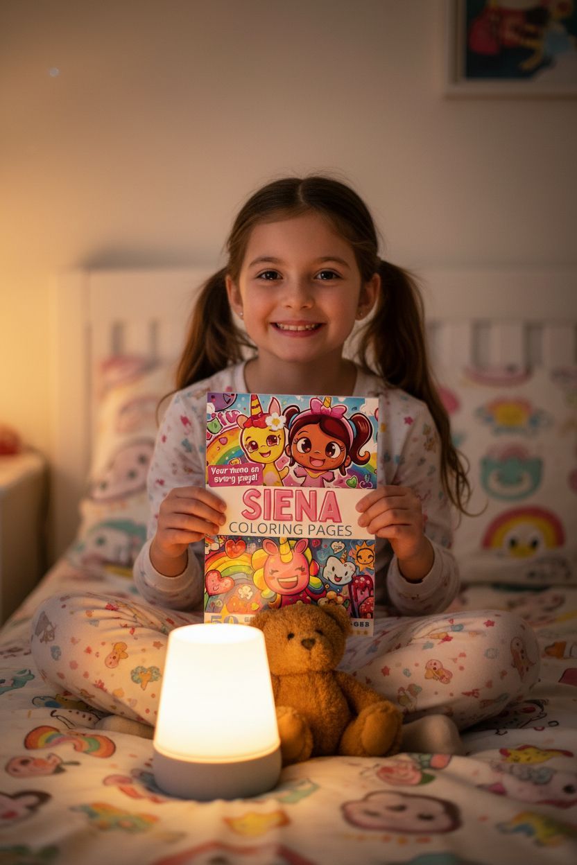 Siena personal coloring pages