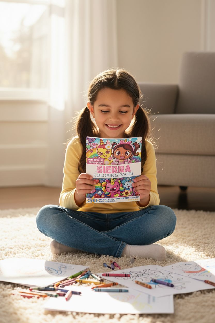 Sierra personal coloring pages