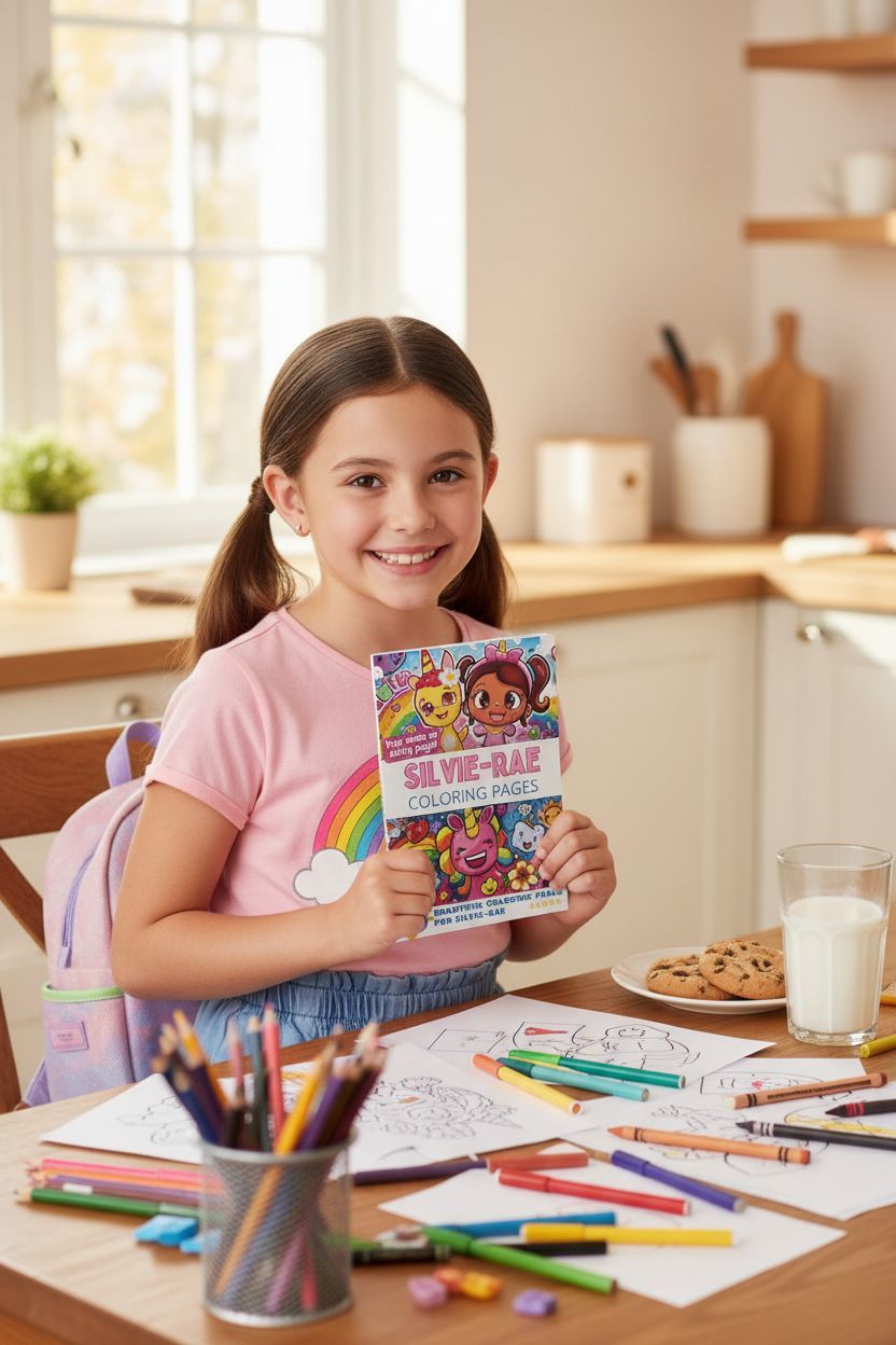 Silvie-Rae personal coloring pages