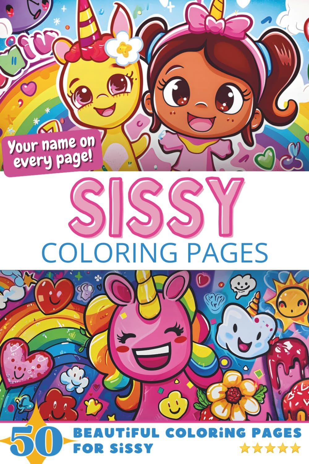 Sissy Coloring Book Cover