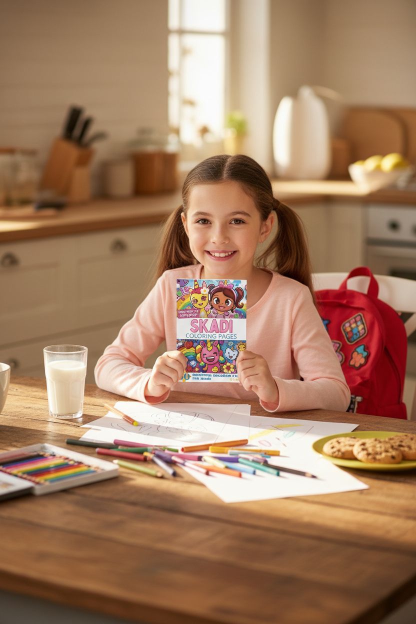 Skadi personal coloring pages