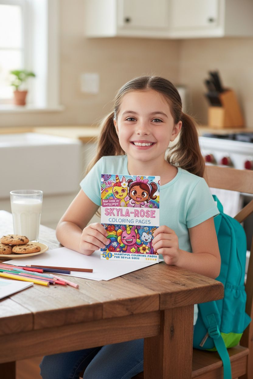 Skyla-Rose personal coloring pages