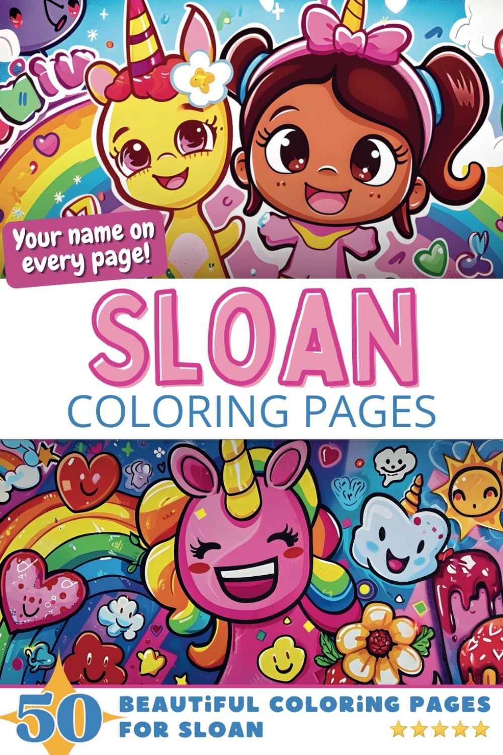 Sloan Coloring Book Cover