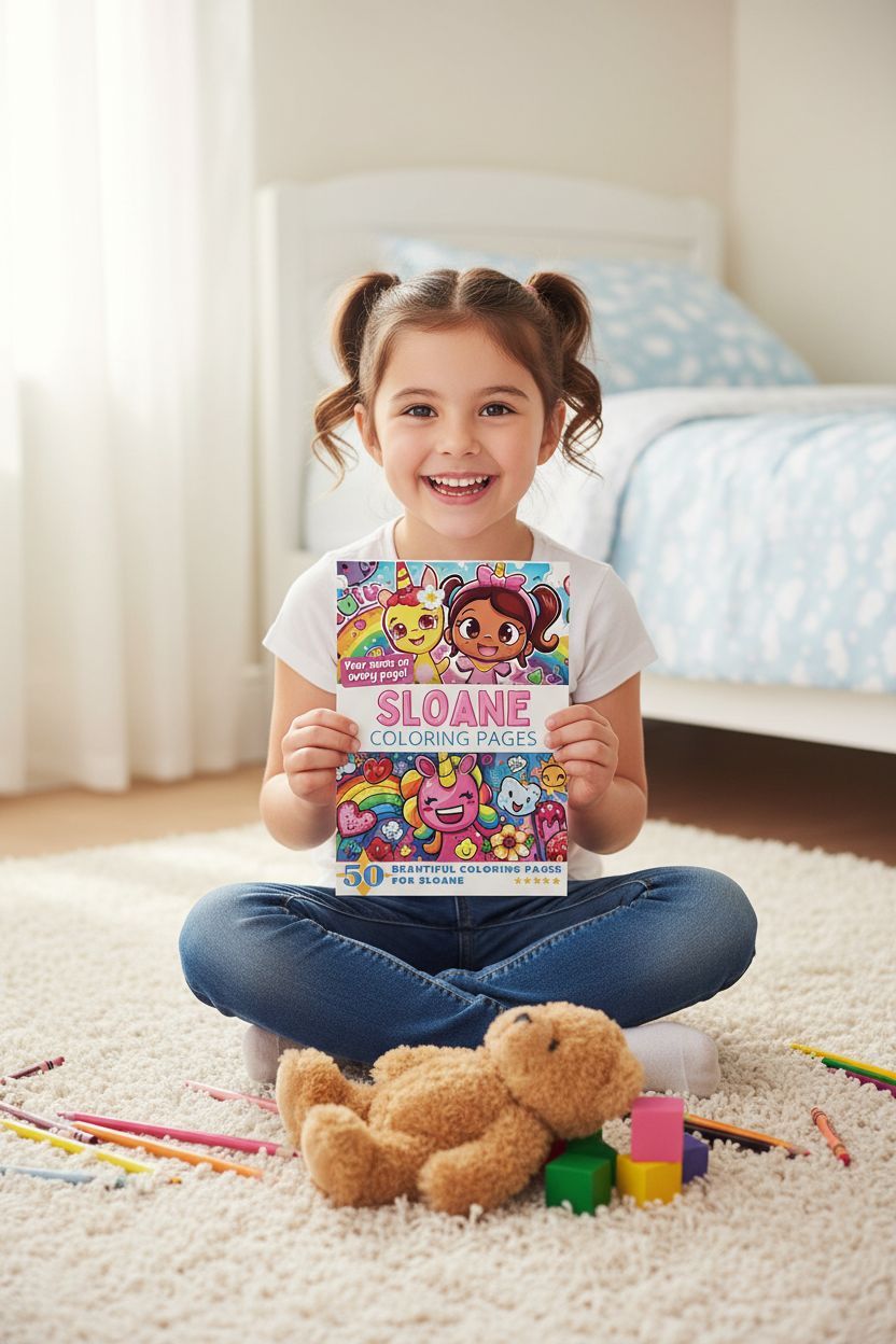 Sloane personal coloring pages