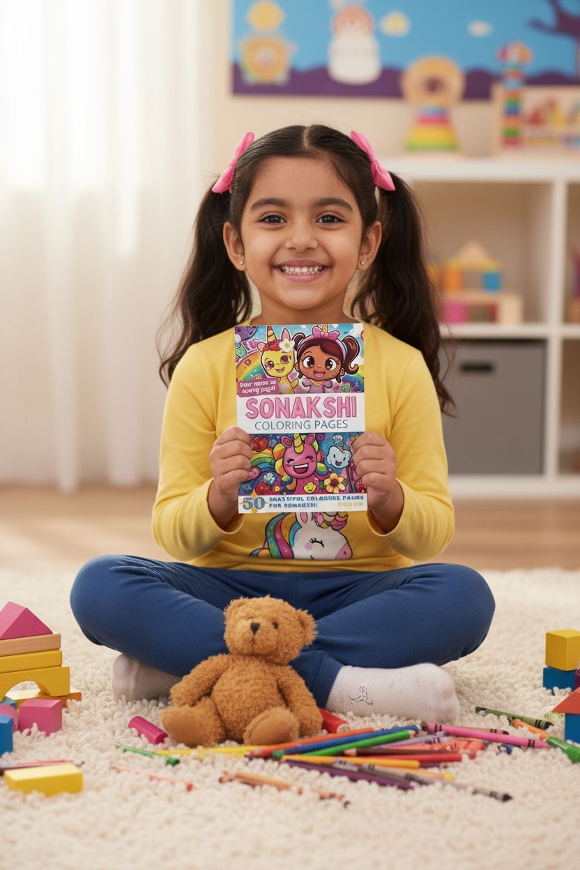 Sonakshi personal coloring pages