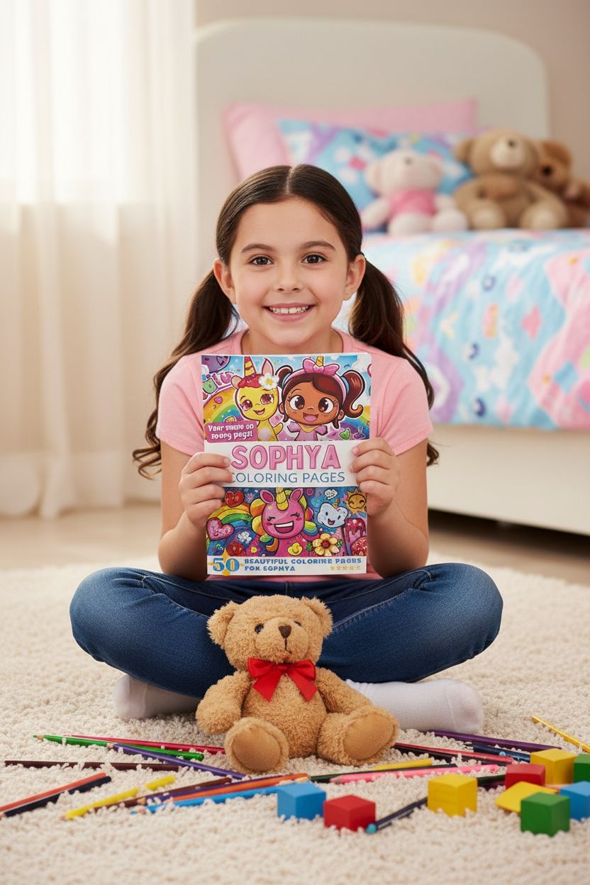 Sophya personal coloring pages