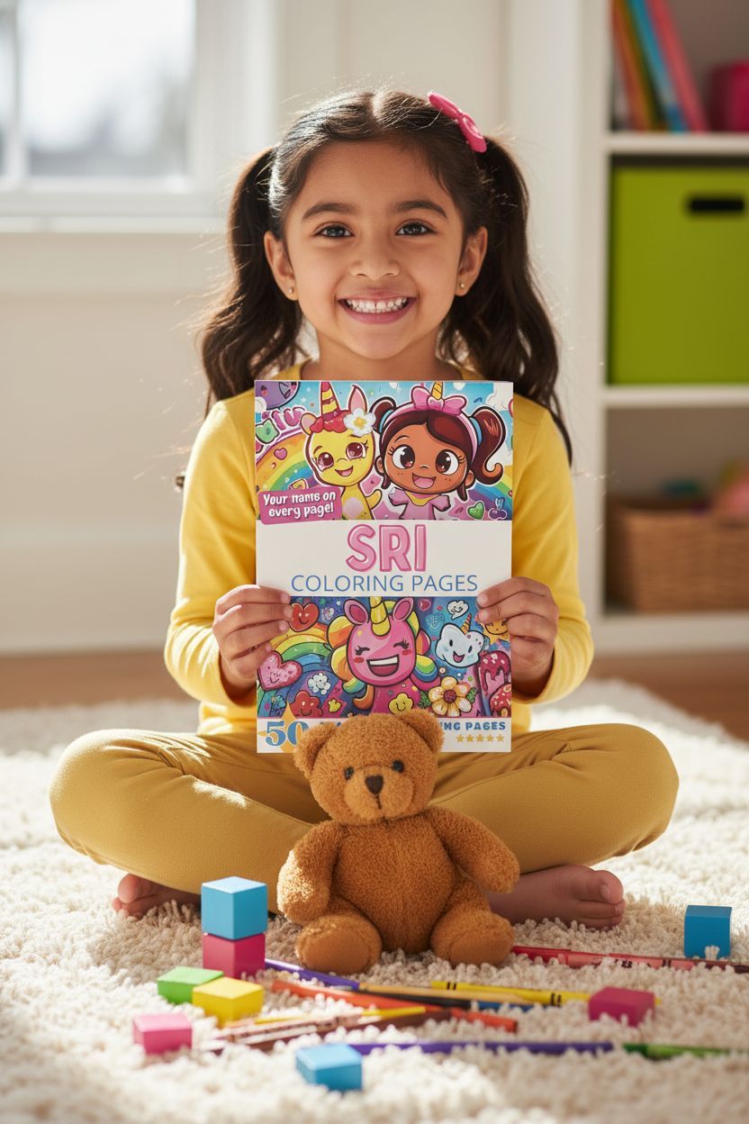 Sri personal coloring pages