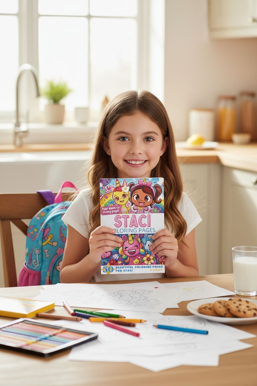 Staci personal coloring pages