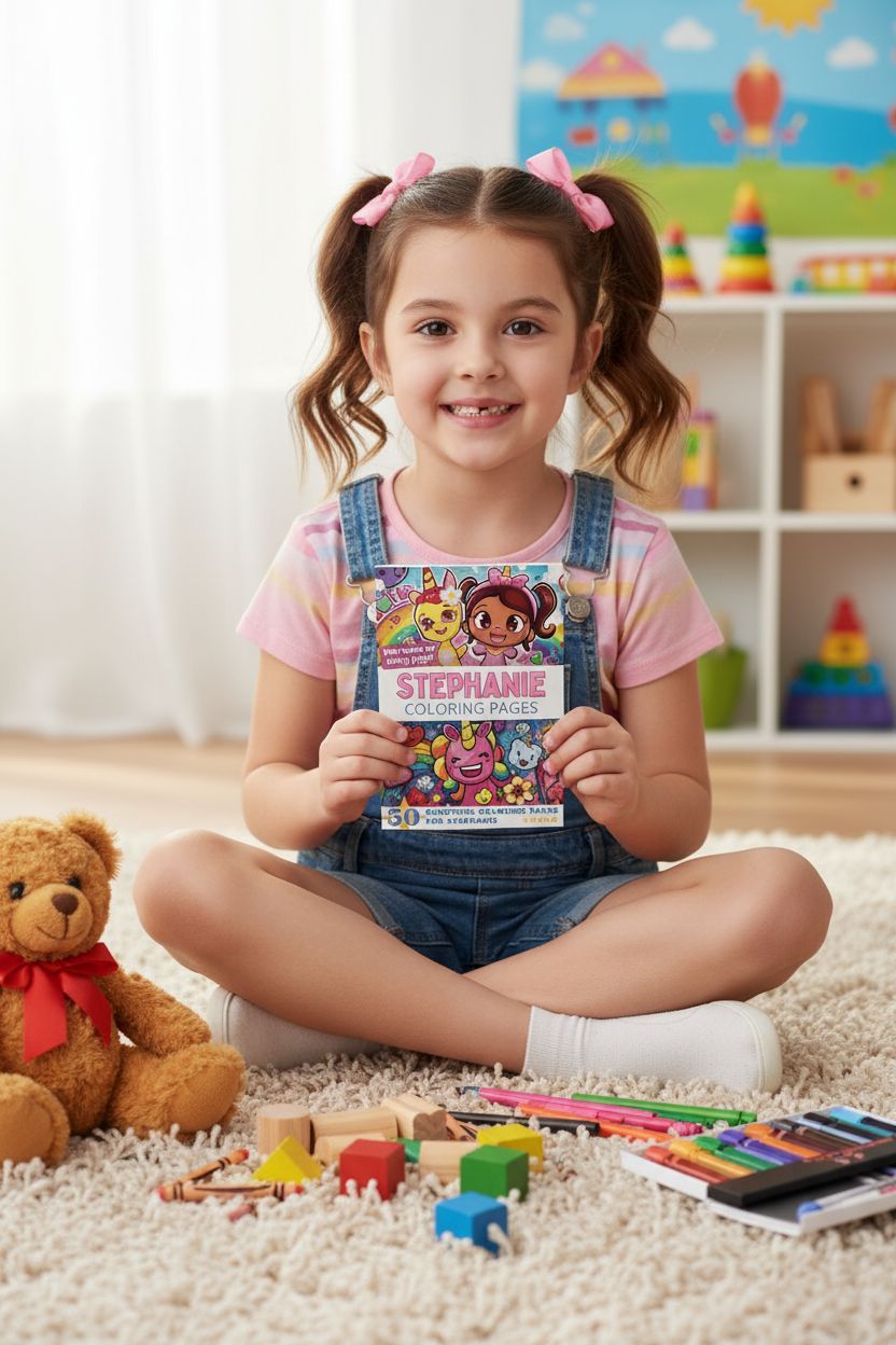 Stephanie personal coloring pages