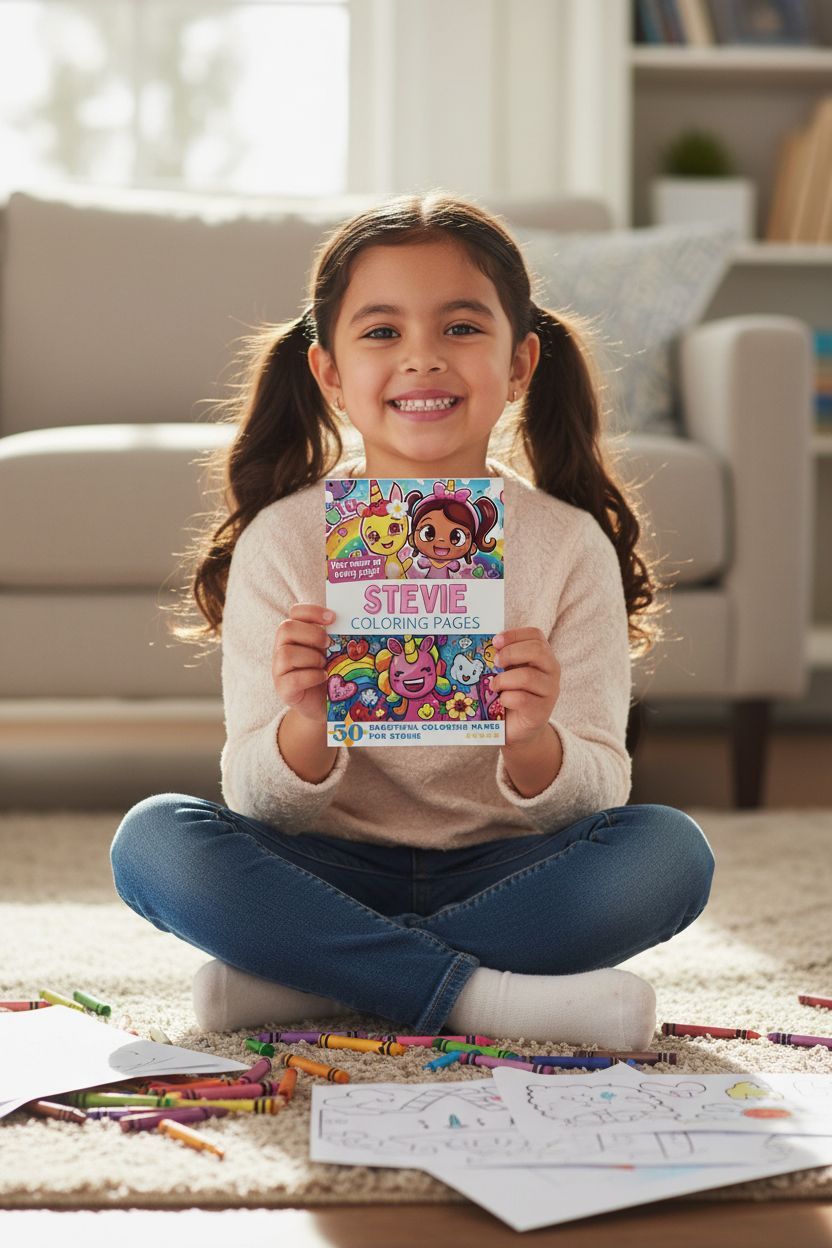 Stevie personal coloring pages