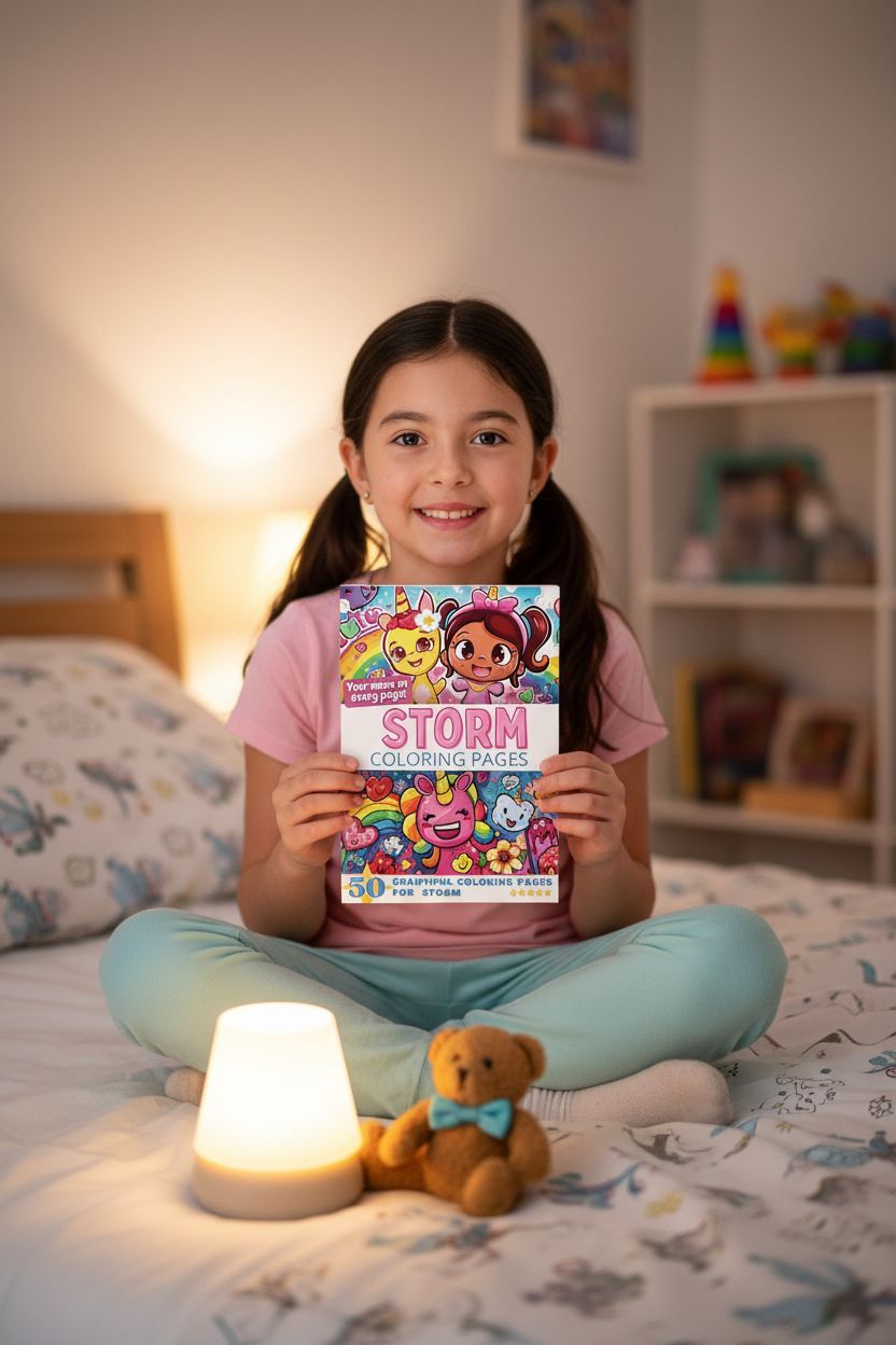 Storm personal coloring pages