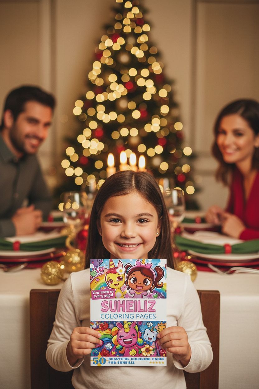 Suheiliz Christmas coloring pages gift