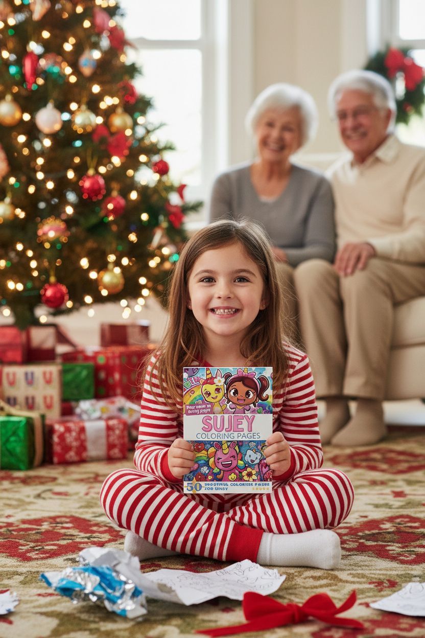 Sujey Christmas coloring pages gift