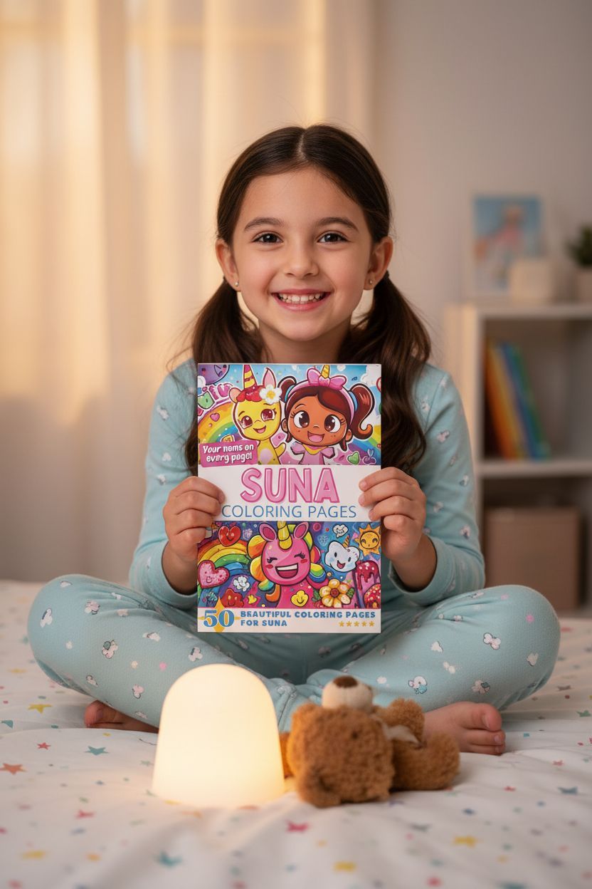 Suna personal coloring pages