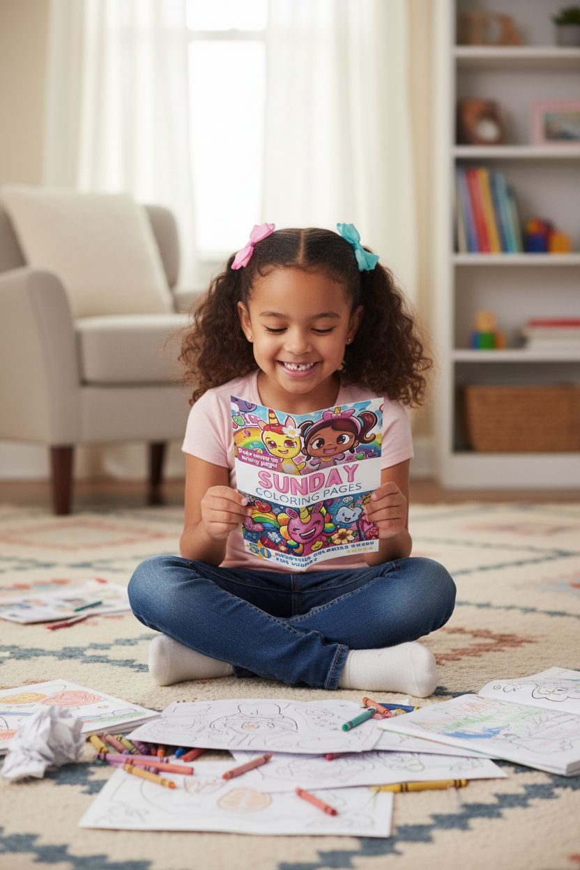 Sunday personal coloring pages