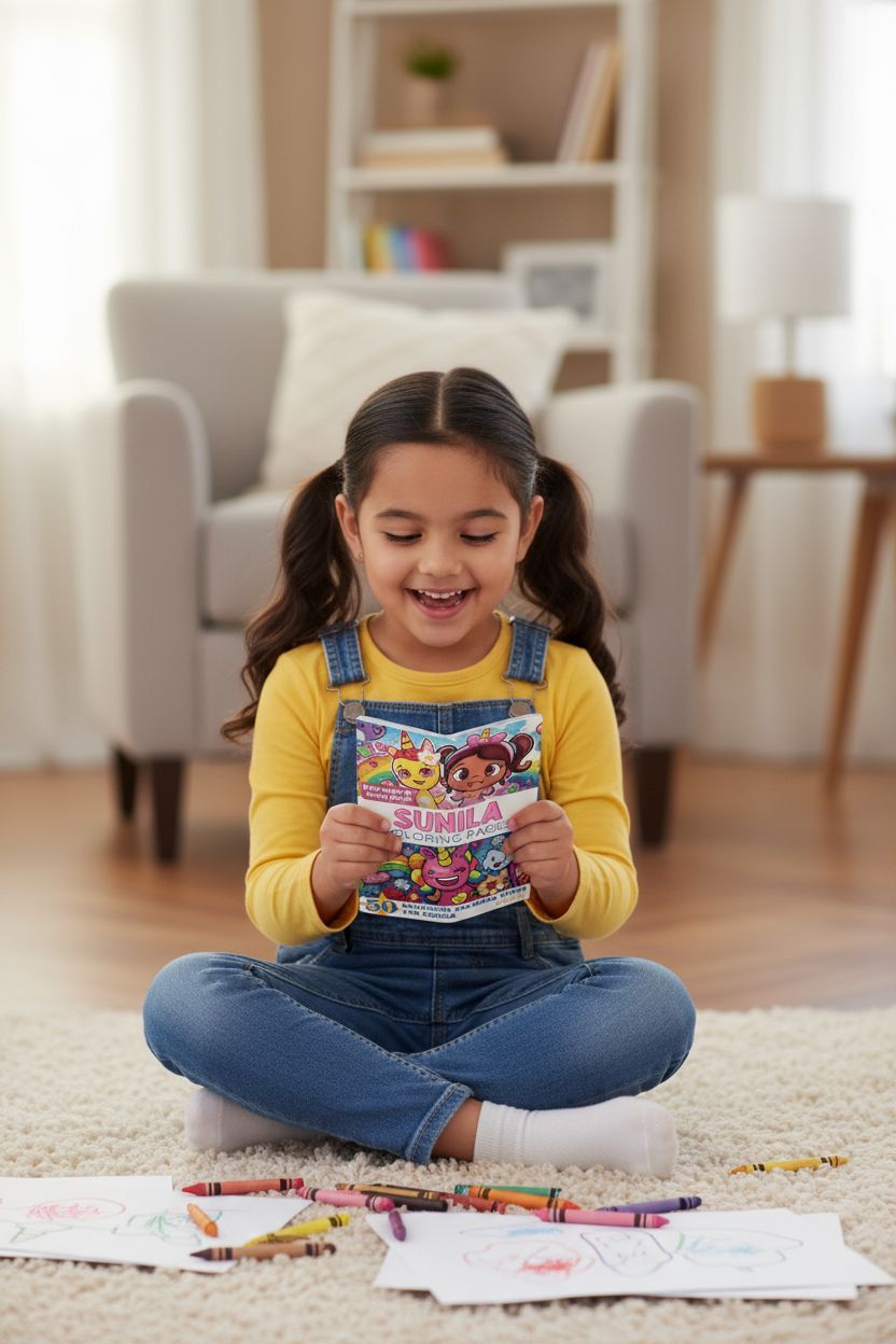 Sunila personal coloring pages