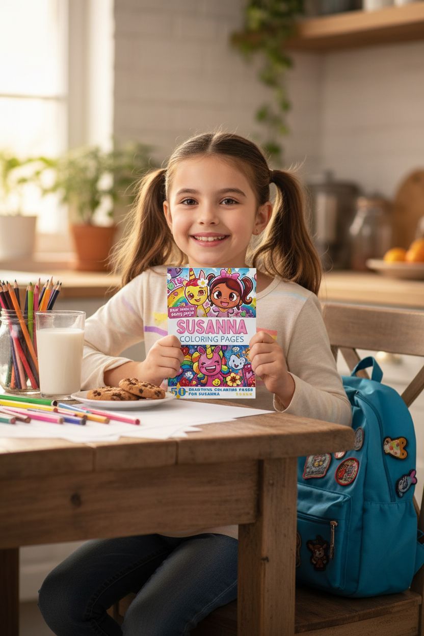 Susanna personal coloring pages