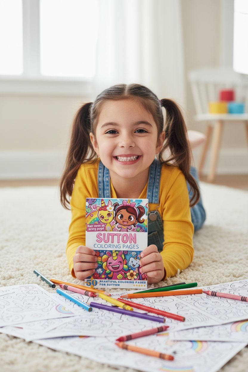 Sutton personal coloring pages