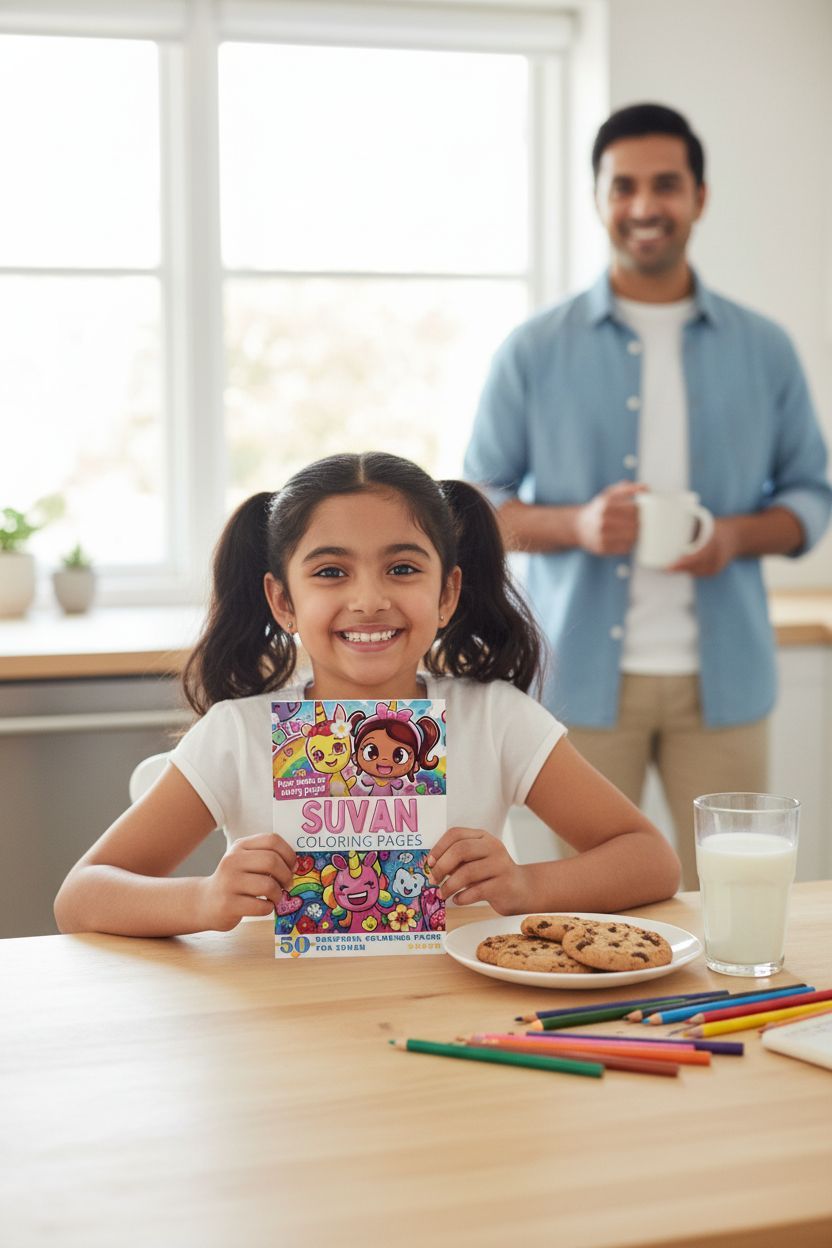 Suvan personal coloring pages