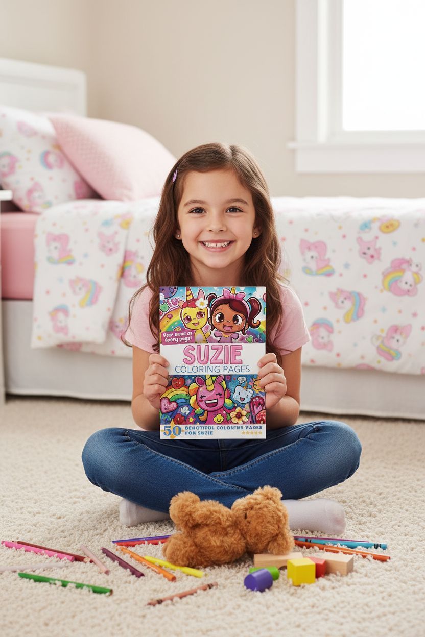 Suzie personal coloring pages