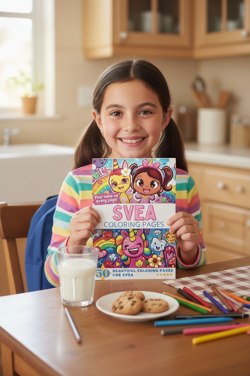 Svea personal coloring pages