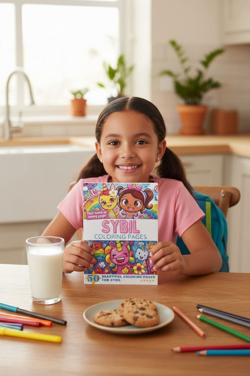 Sybil personal coloring pages